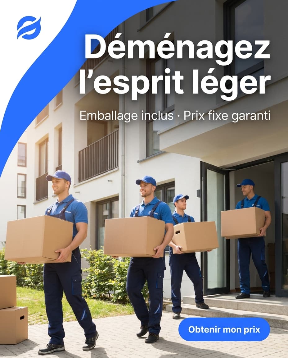Exemple de publicité — Déménagement