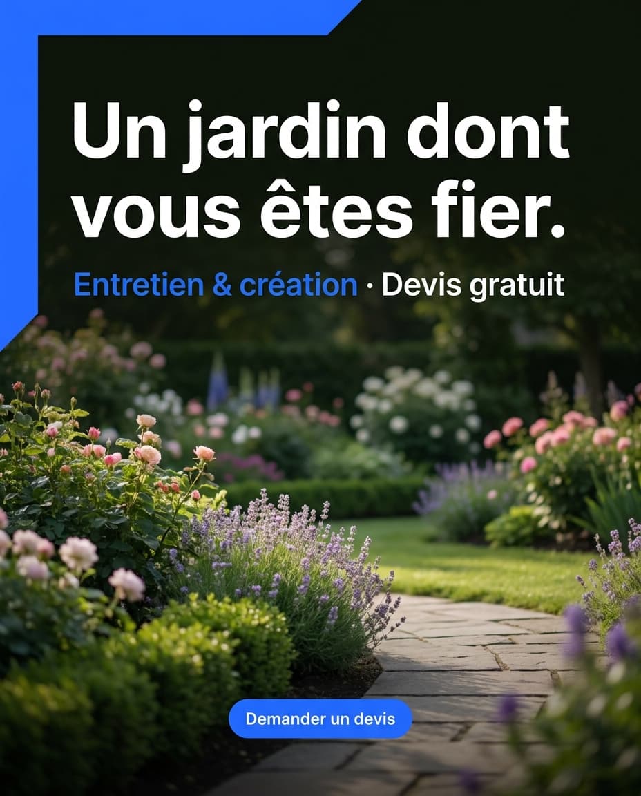 Exemple de publicité — Paysagiste
