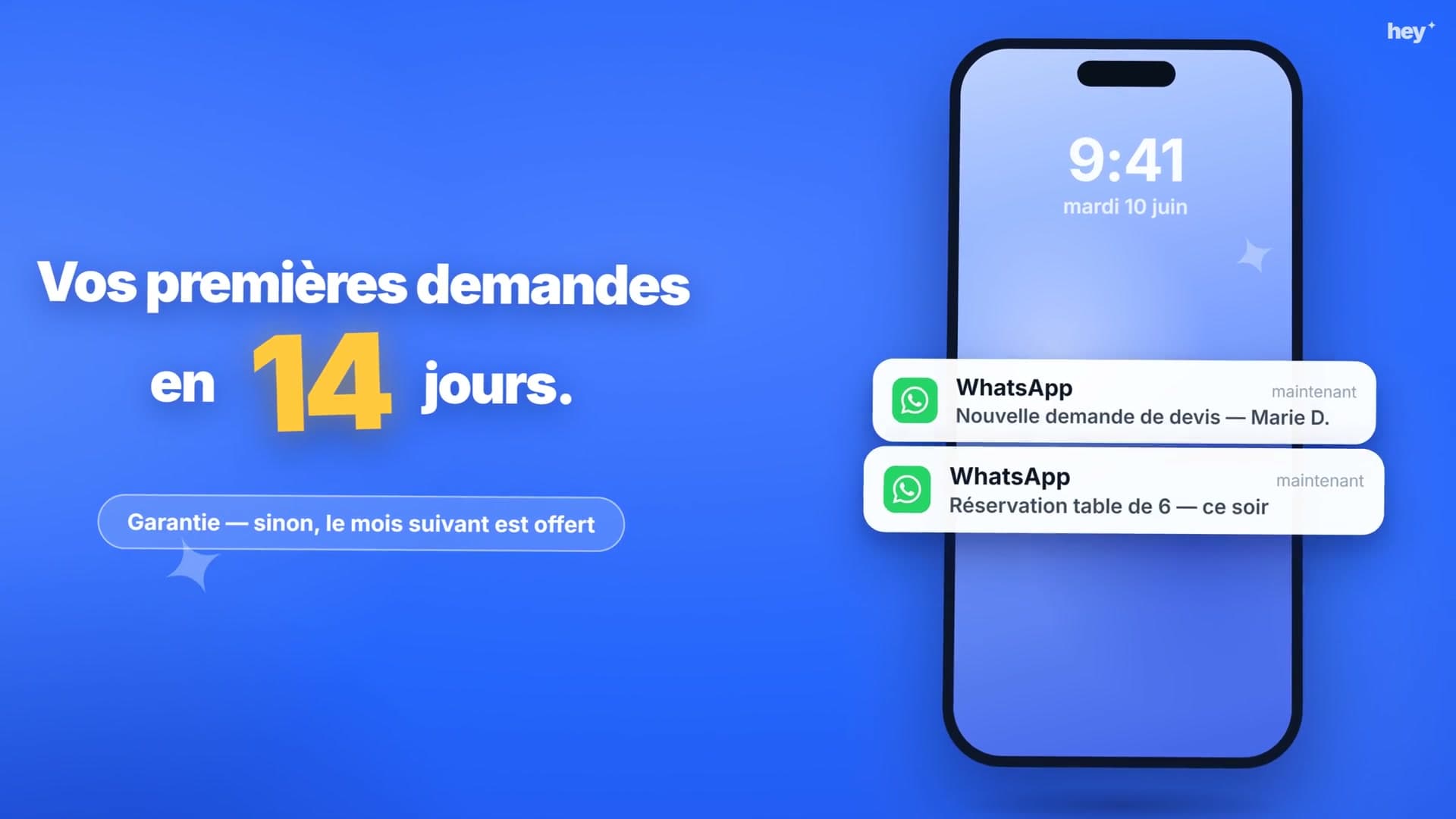 Aperçu de la vidéo de présentation hey