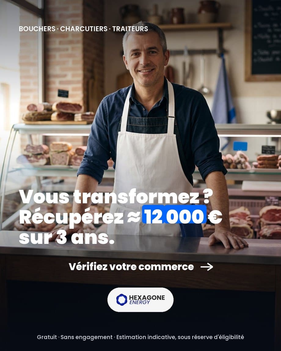 Publicité Hexagone, Énergie pour commerces