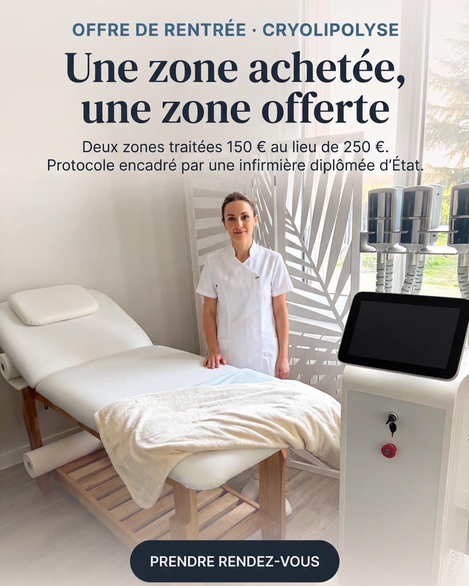 Publicité Institut Kéa, Cryolipolyse