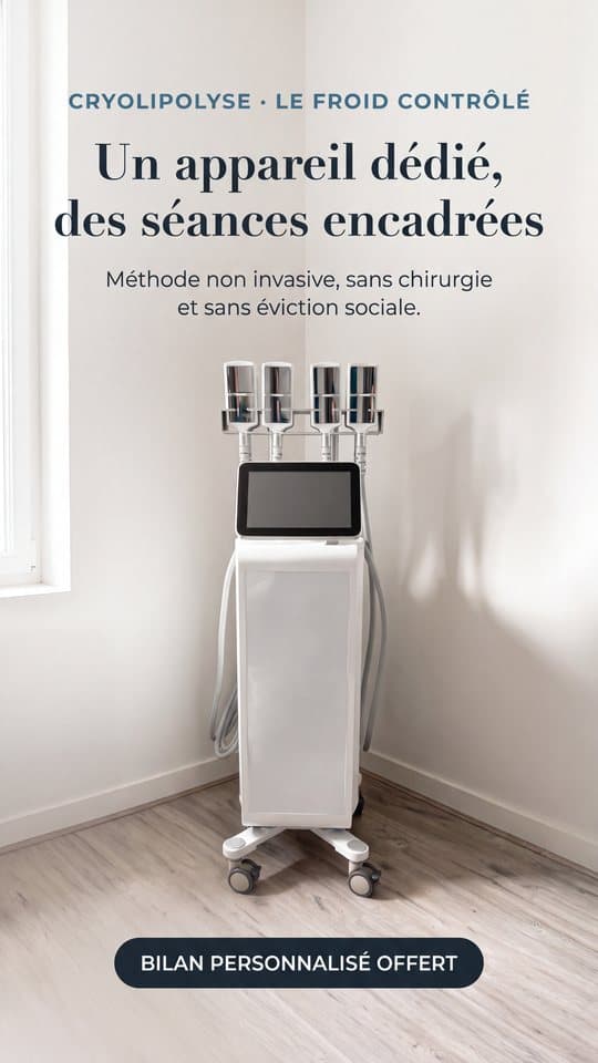 Publicité Institut Kéa, Cryolipolyse
