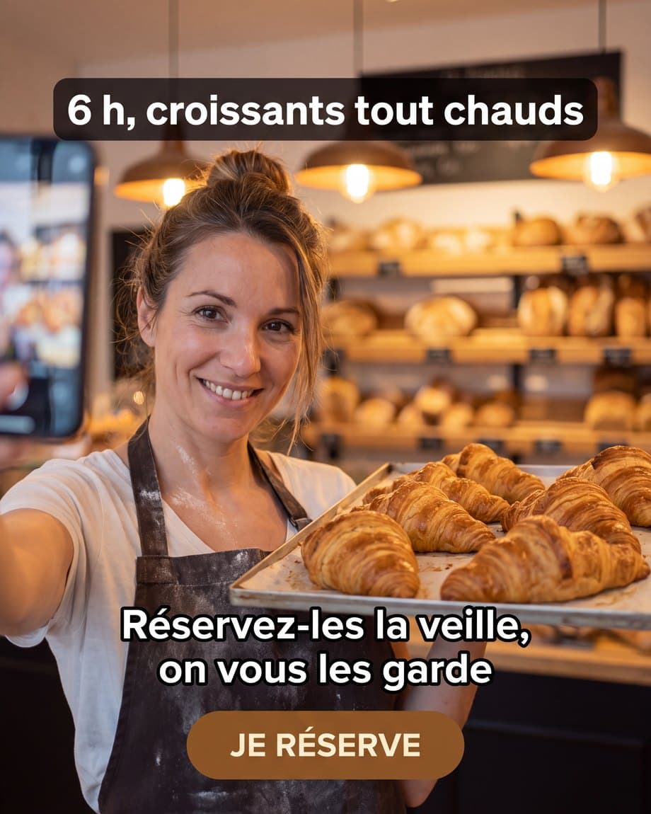 Publicité Boulangerie, Commerce de bouche